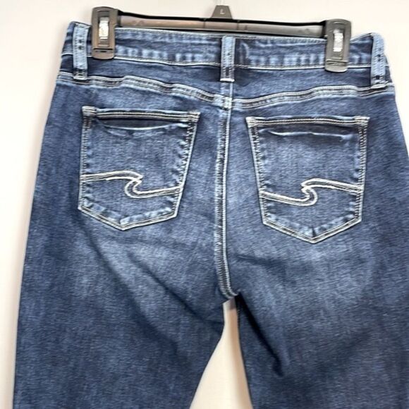 Silver Jeans.  The Elyse Skinny Jean. Size 27. - Picture 9 of 16